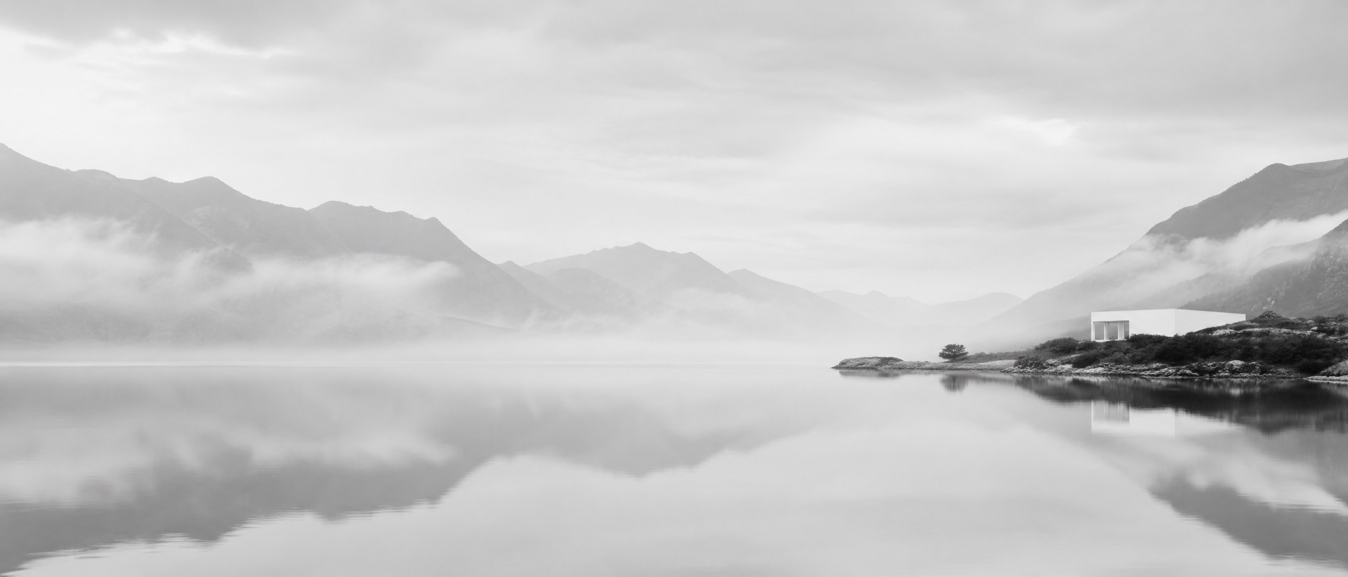 Illustrative lakeside landscape, not an announced Northern Ireland venue